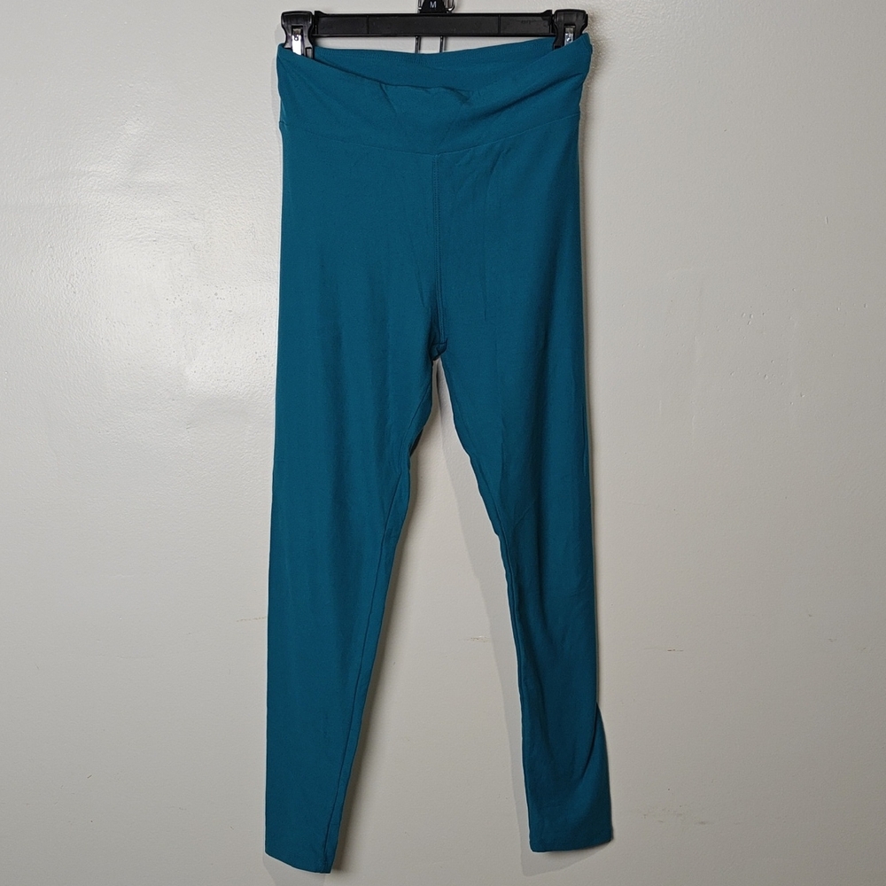 LuLaRoe Vibrant Teal Leggings